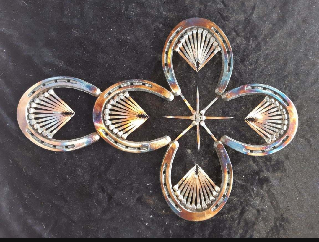 Horseshoe Wall Cross