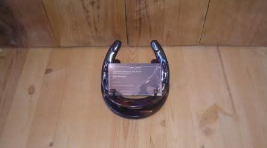 Horseshoe Business Card Holder