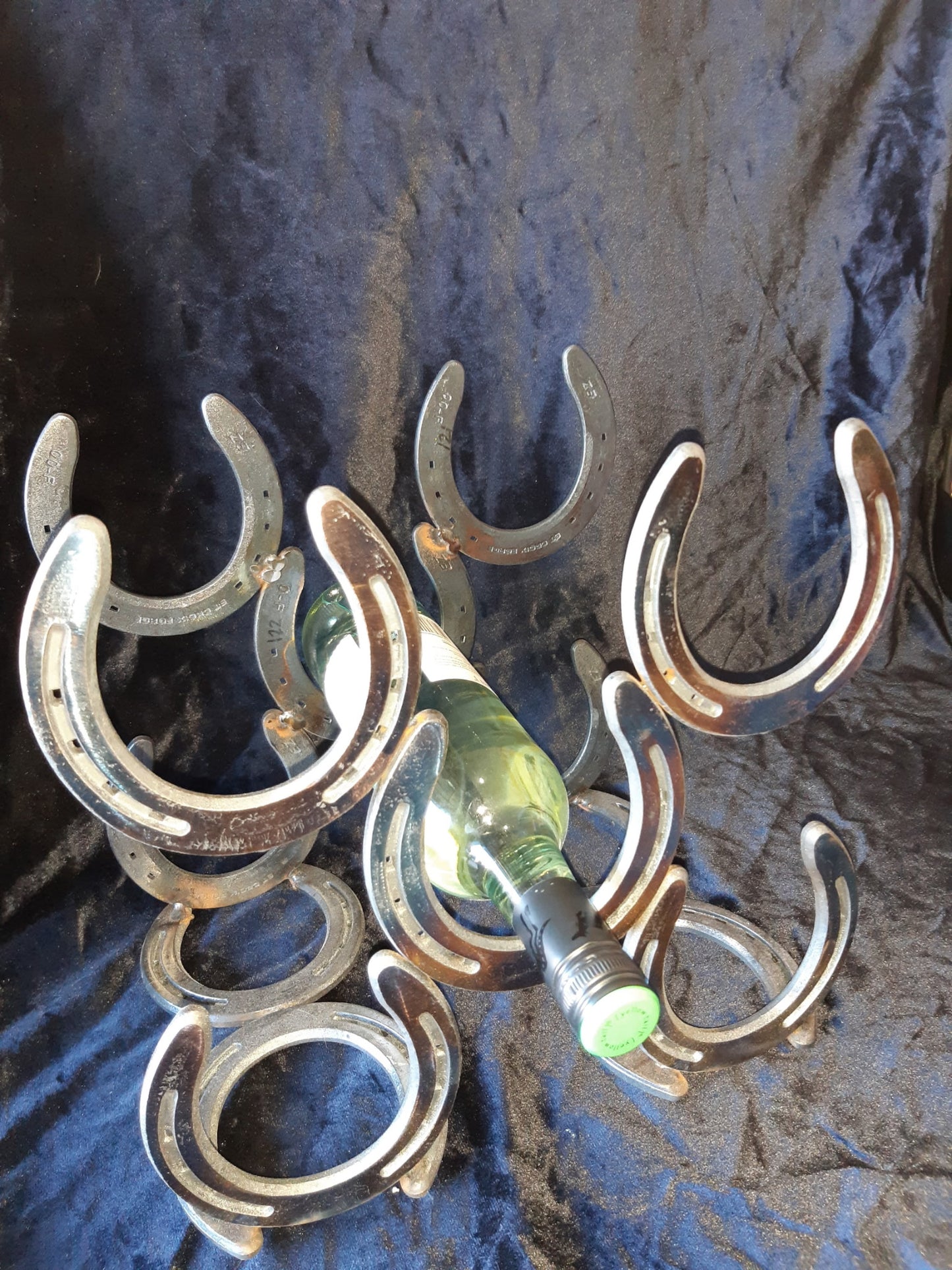 Horseshoe Five Wine Bottle Rack