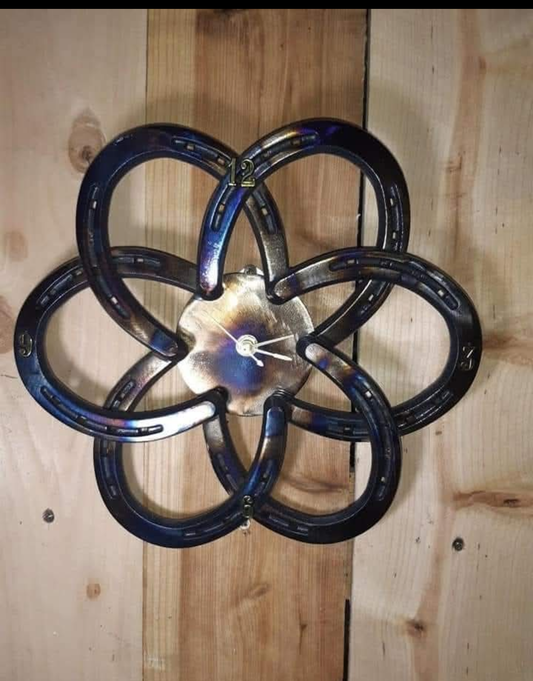 Horseshoe Wall Clock