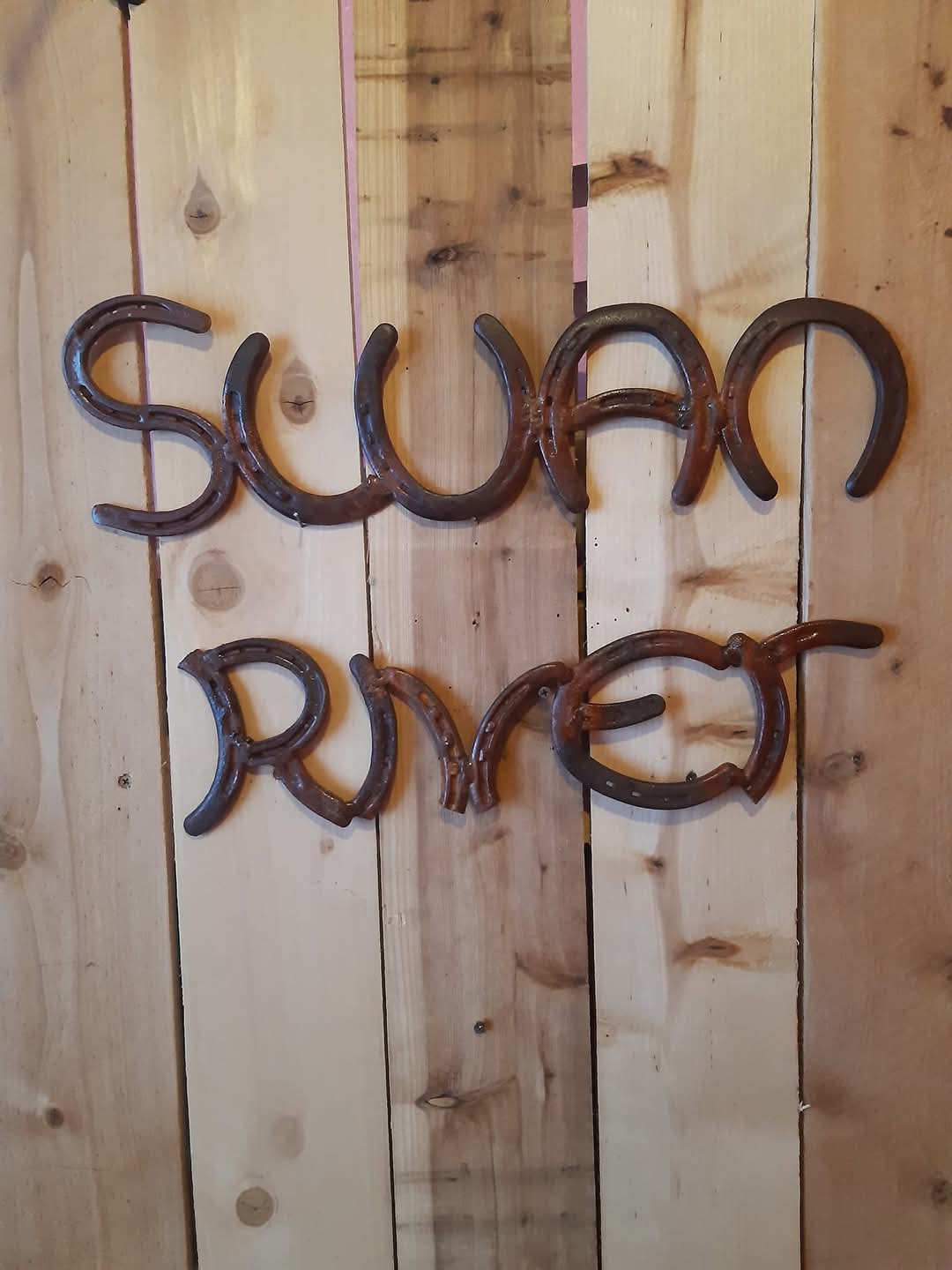 Personalized Custom Hanging Horseshoe Letter / Words / Names