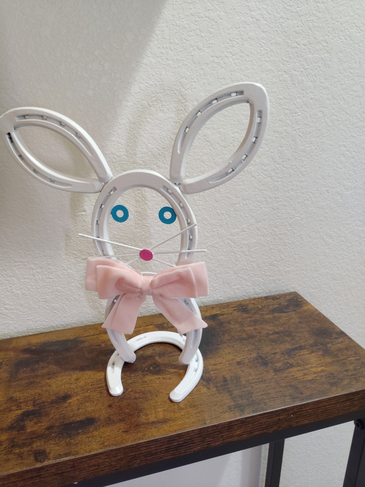 Horseshoe Easter Bunny Rabbit
