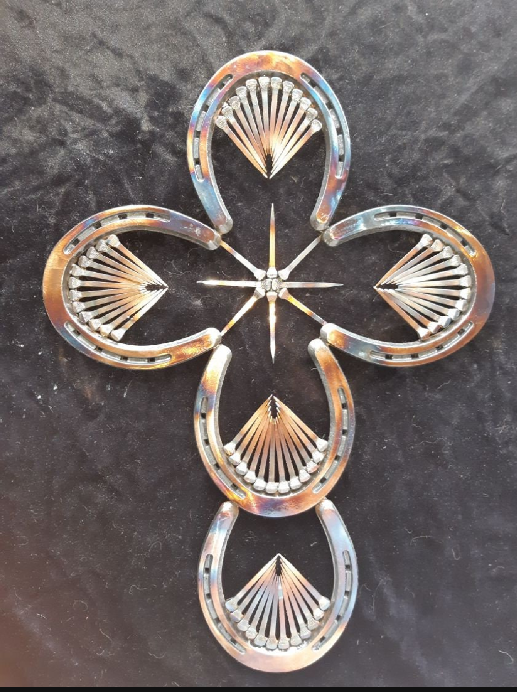 Horseshoe Wall Cross