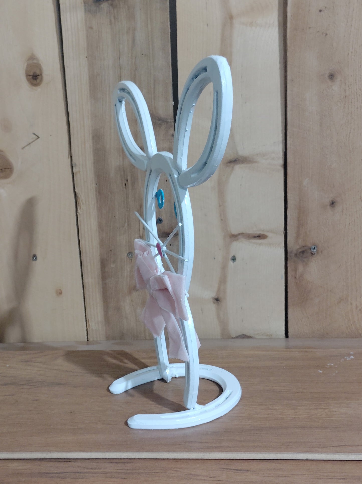 Horseshoe Easter Bunny Rabbit