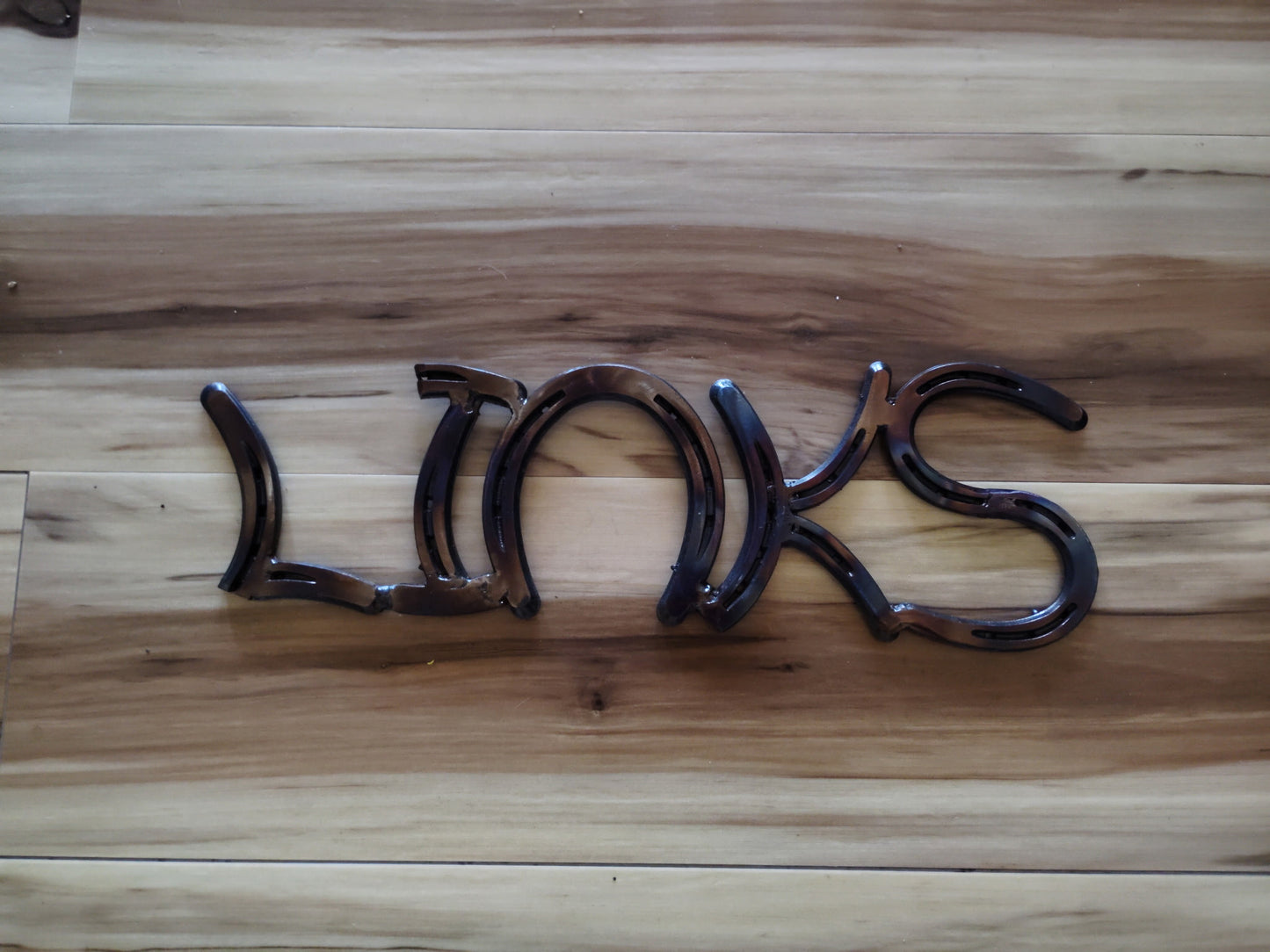 Personalized Custom Hanging Horseshoe Letter / Words / Names