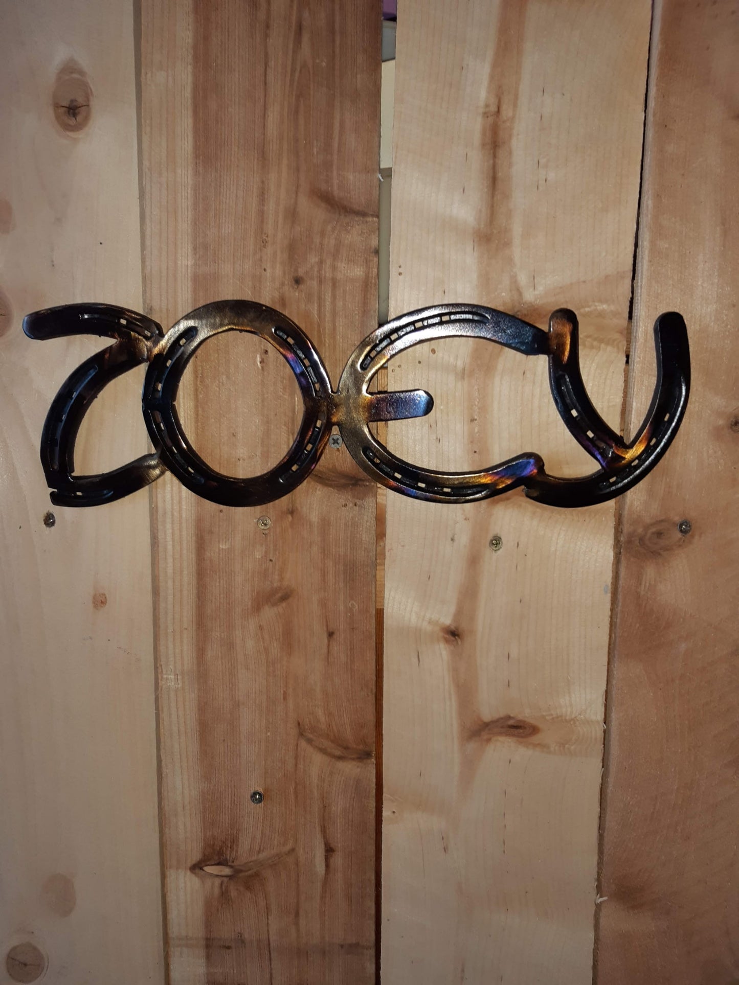 Personalized Custom Hanging Horseshoe Letter / Words / Names